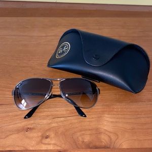Ray Ban Warrior 63mm Aviator Sunglasses